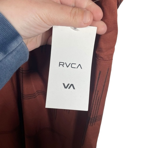 NWT RVCA Women’s Capital Knot Tank Dress in Rust Size L - Picture 16 of 17